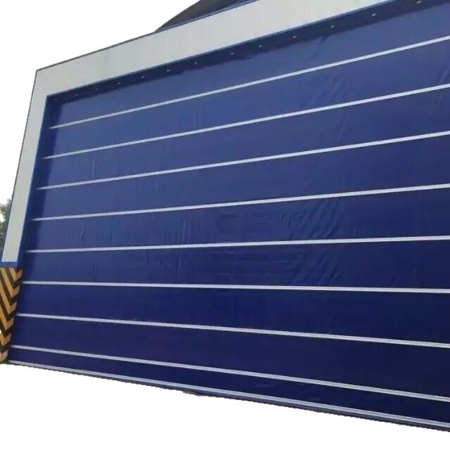 Stacked door strap oversized rolling shutter door, flexible rolling shutter door, workshop factory building industrial door folding lifting door