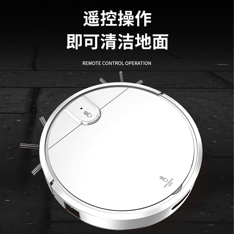 Factory wholesale full-automatic recharge sweeping robot high-power suction sweep drag intelligent all-in-one lazy cleaning machine