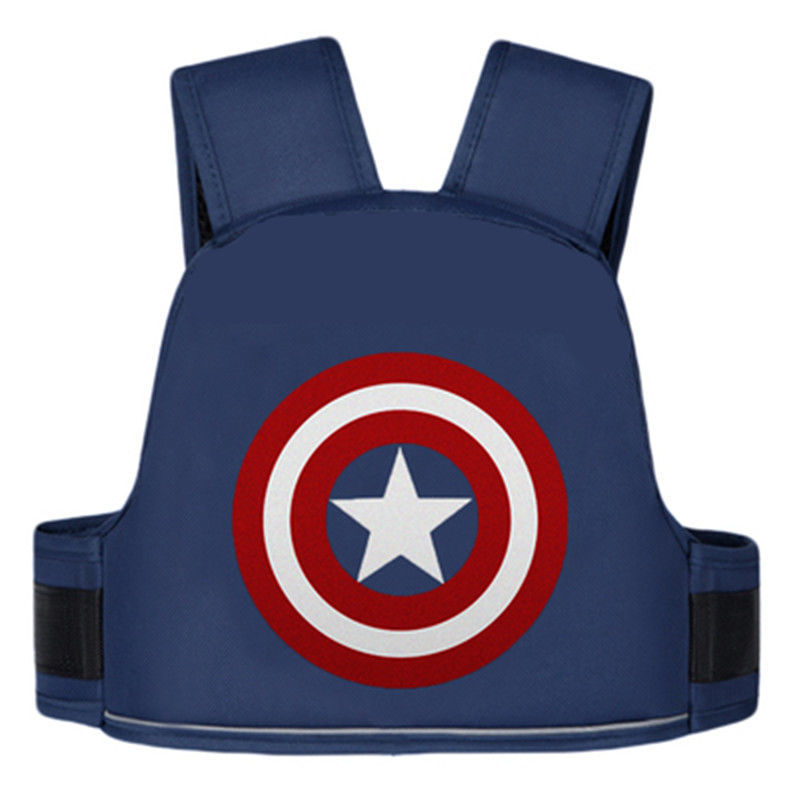 Pedal Motorcycle Children's Safety Belt Electric Car Baby Cute Cartoon Strap Children's Strap Breathable Adjustable