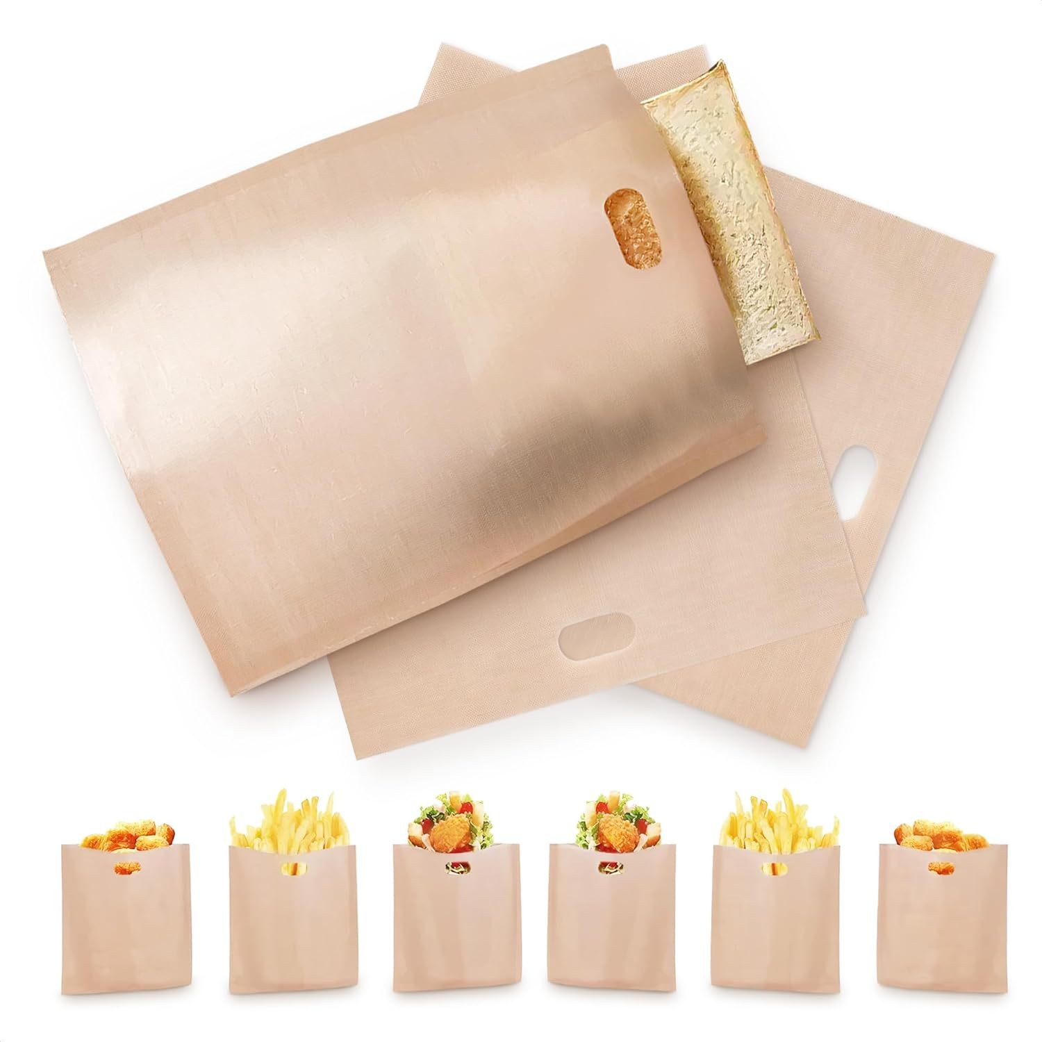 Source manufacturers non-stick microwave bag toaster bag Teflon toast bag sandwich bag