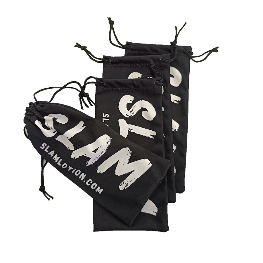 Factory Low Price Supply Microfiber Heat Transfer Printing Glasses Bag Mobile Phone Bag Multifunctional Drawstring Pocket Storage Bag