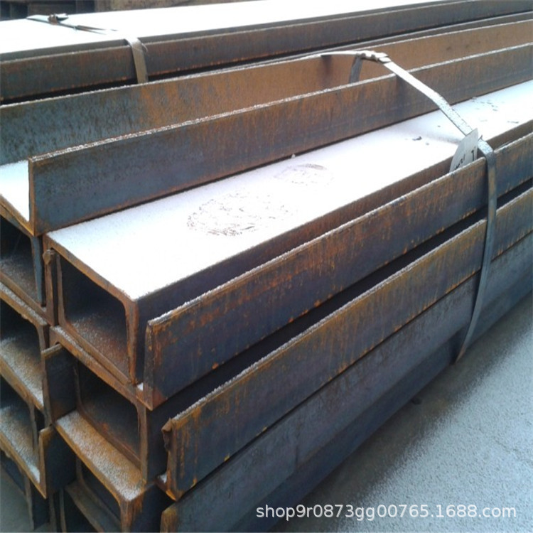 Hot-Rolled Steel Channel 30B32C250 30C Galvanized Steel Channel Spot National Standard No. 16 No. 18 No. 28 Steel Channel Wholesale