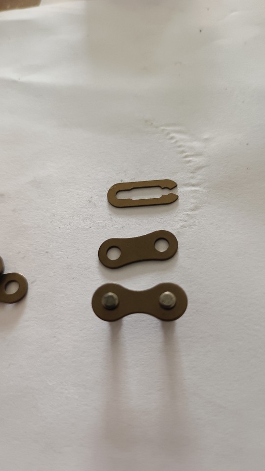 410 bicycle chain magic buckle connector single speed chain buckle 1/2*1/8*12.7