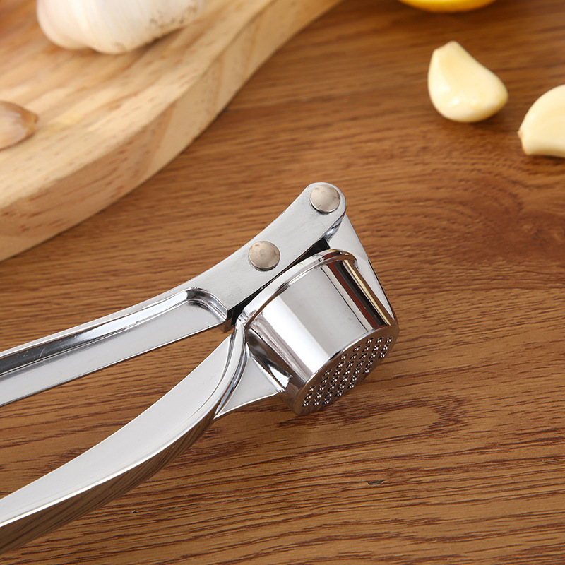 Large Manual Garlic Press, Garlic Masher, Garlic Paste Maker, Aluminum Alloy Garlic Crusher, Manual Press, Cross-Border Shipping