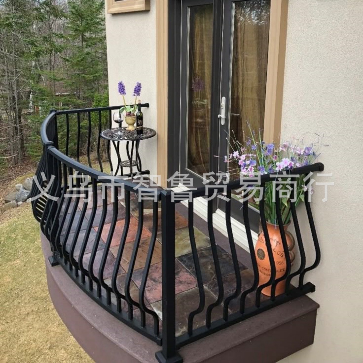 Кованые ограждения лестницы, защитные лестницы для вилл, прямая поставка ограждений