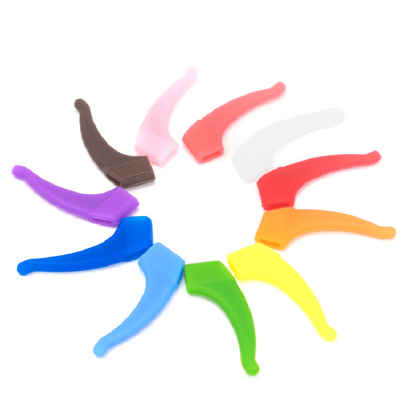 Medium Glasses Anti-Slip Earmuffs Sports Fixed Glasses Footmuffs Silicone Eye Anti-Slip Earmuffs Accessories Wholesale