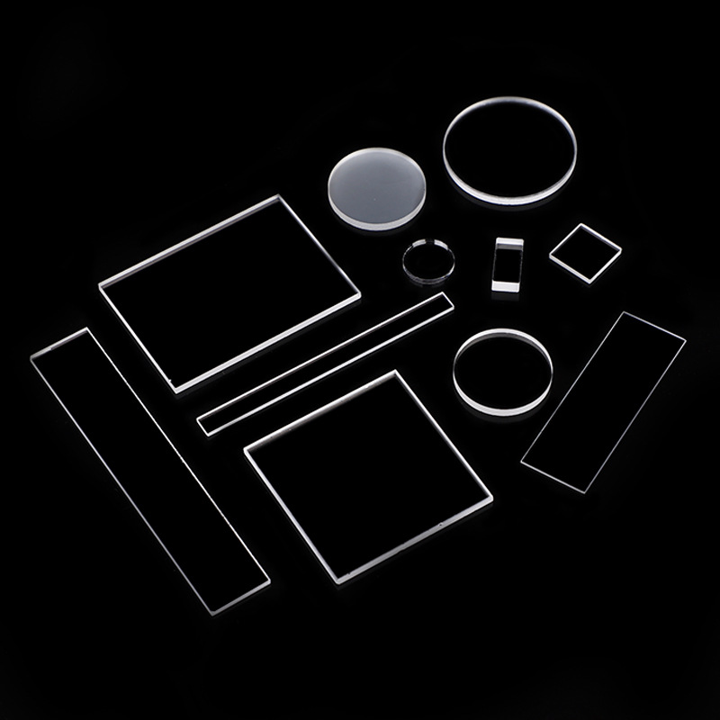 Customized Quartz Sapphire Glass Sheet Quartz Sheet Optical Instrument Coated Substrate Lens Sapphire Glass Sheet