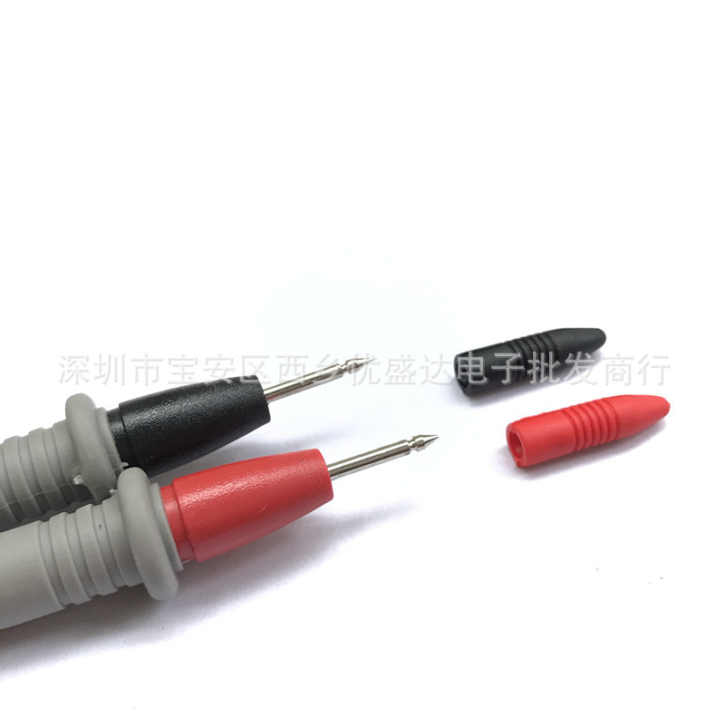 Digital Display Universal Pen 1000V20A Meter Test Stick Meter Needle and Wire Universal Pen Universal Pen Universal Meter Silicone Pen