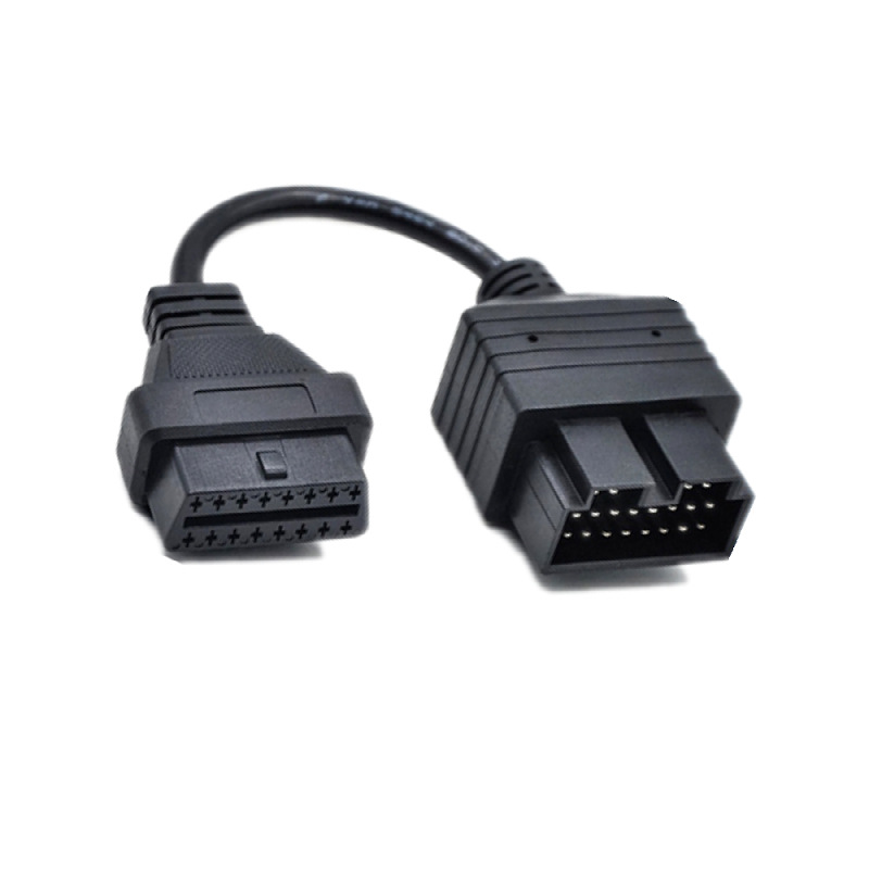 For Kia 20 Pin to 16 Pin Car Diagnostics Adapter Obd 1