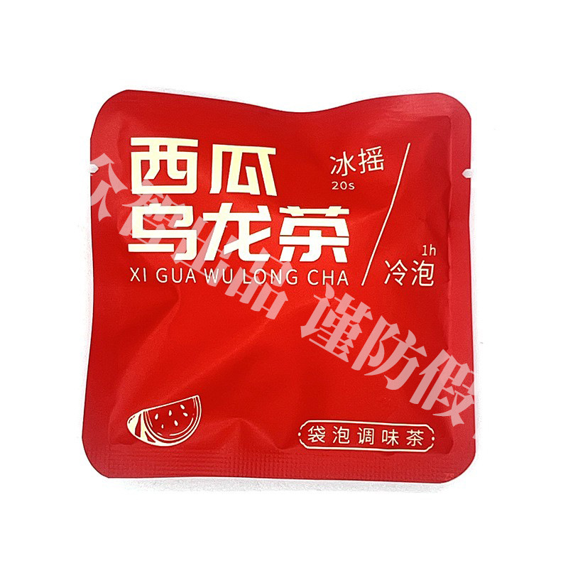 One week good tea fruit tea jasmine tea independent tea bag pair touch each bag has information triangle health tea bag