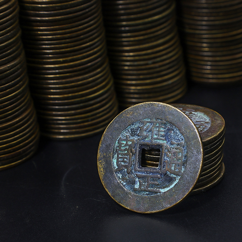 Five Emperors Coins, Hand-Cast Antique-Style Coins, Threshold Coins, Chinese Knot Five Emperors Coin Pendants, Five Emperors Copper Coins Wholesale