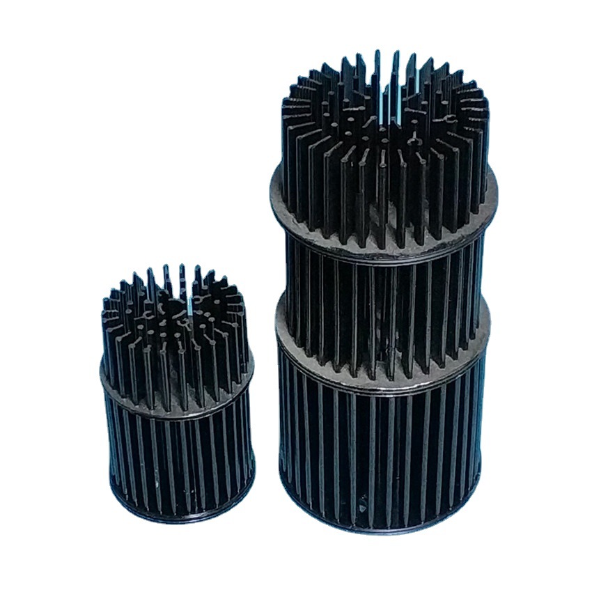 Led Cold Forged Ceiling Light Cylindrical Radiator Cob Cold Forged Radiator Long-Term Supply of Aluminum Profiles Factory Direct Sales