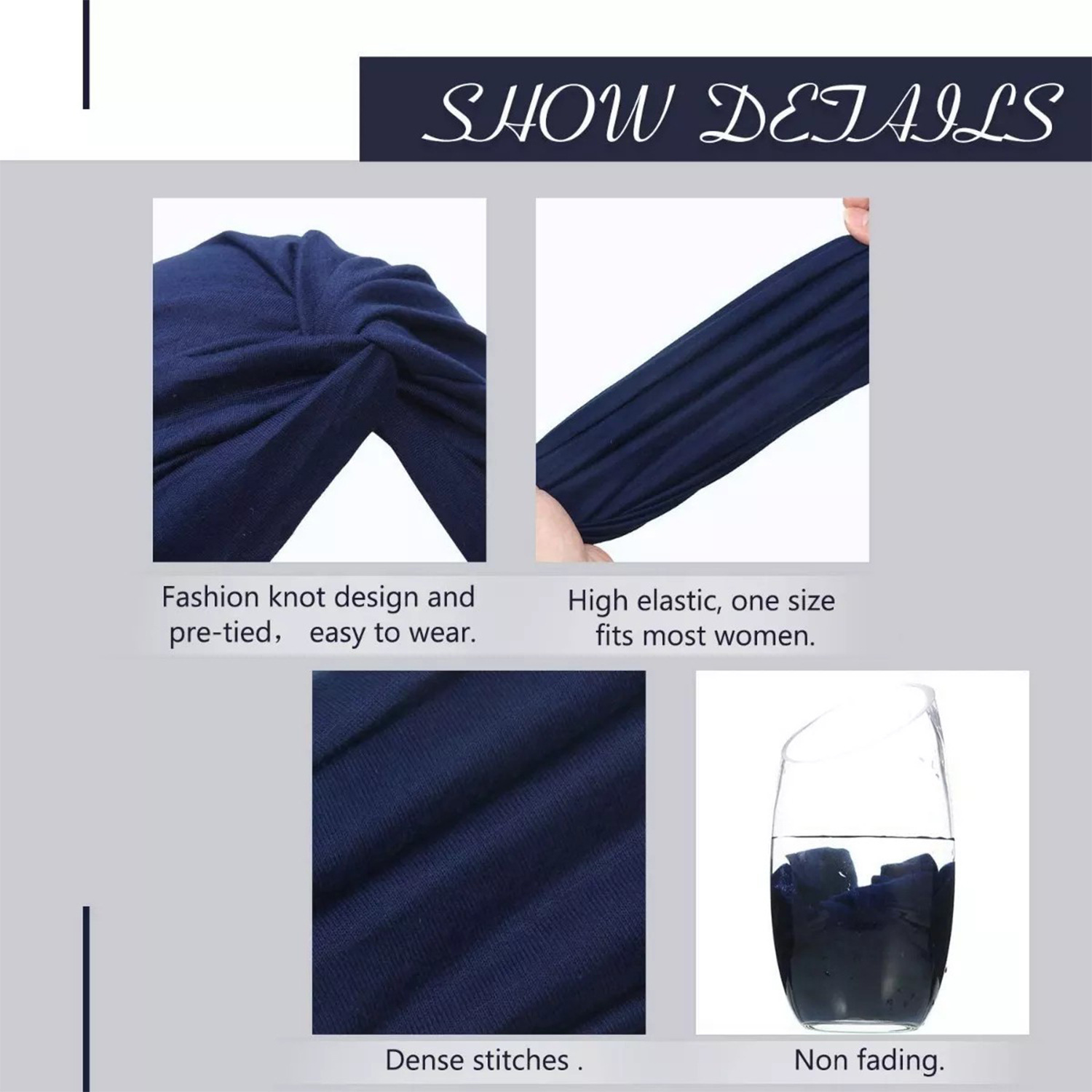 Europe and the United States popular forehead cross twist cap high elastic turban care cap wrap hat turban factory outlet