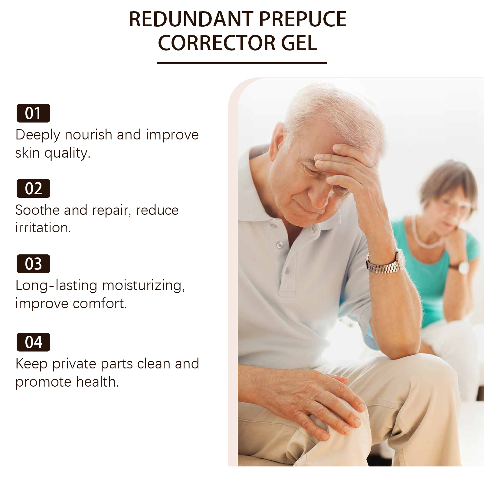 North Moon Men's Care Gel Herbal Ingredients Are Gentle, Soft and Moisturizing, Care and Lock in Moisture