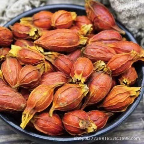 Gardenia 500g Sichuan Wild Yellow Gardenia Mountain Gardenia Red Gardenia Chinese Herbal Medicine Naturally Sun-Dried Sulfur-Free Halogen Medicinal Ingredients