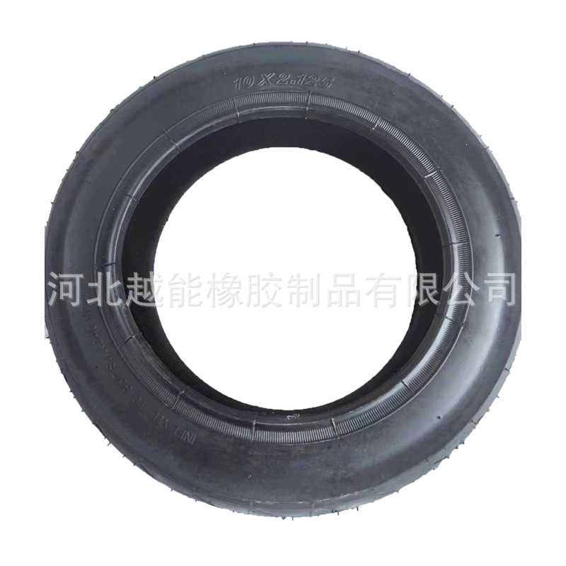Electric bicycle tire 10X2.125 outer tire 10*2.125 Butyl inner tube 10-inch 90-degree curved inner tube