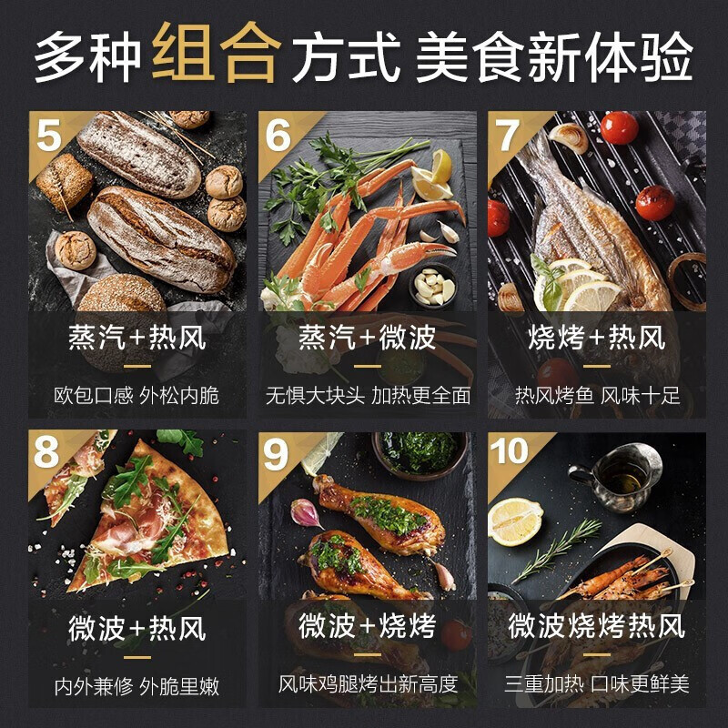 Midea R3 embedded micro steaming and baking all-in-one microwave oven steamer 34L R3 BG3403