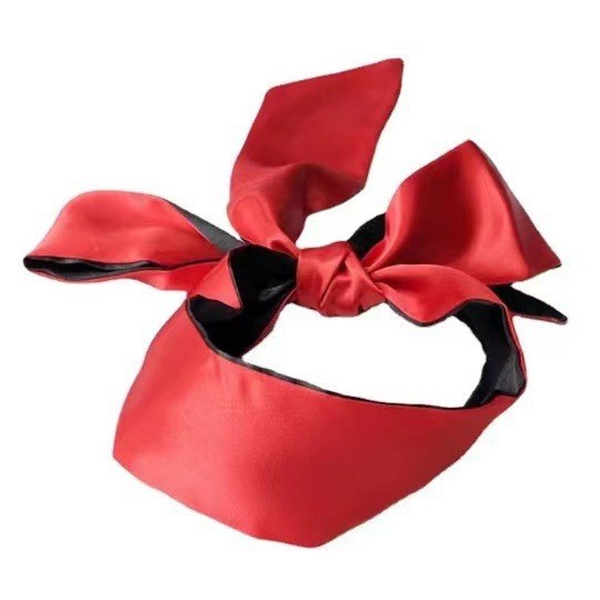 Sexy lingerie sexy jewelry online celebrity ins eye mask scarf scarf bow strap blindfold flirting stage Road