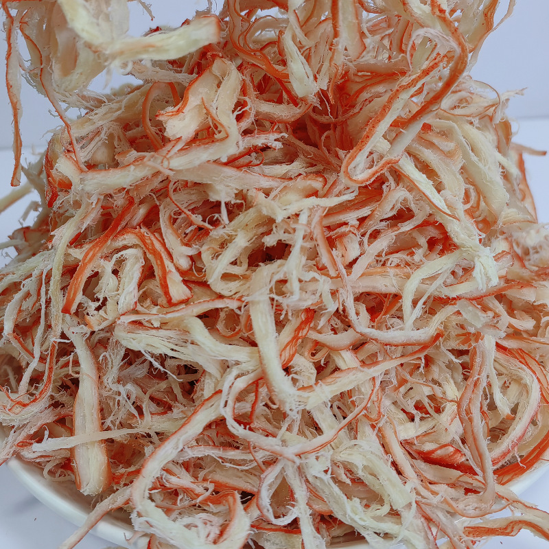 Charcoal Grilled Squid Shreds, Fruit Wood Charcoal Grilled Gold Shreds, Red Squid Shreds, Squid Shreds, Bulk 5kg Wholesale Manufacturer Sales