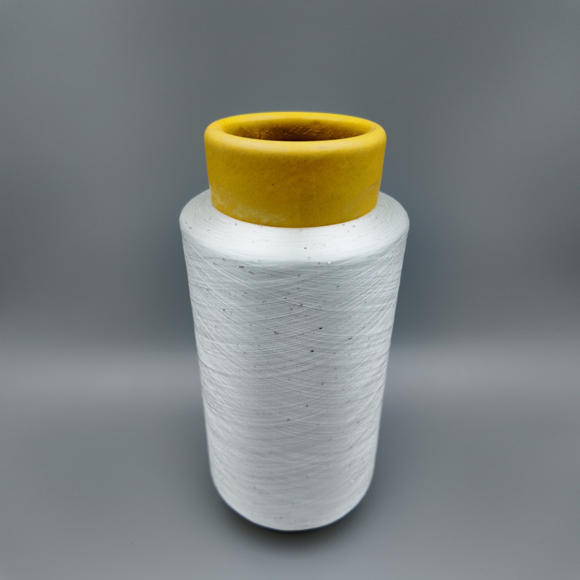 Professional Customized 90D White Transparent Sequin Yarn 100% Nylon