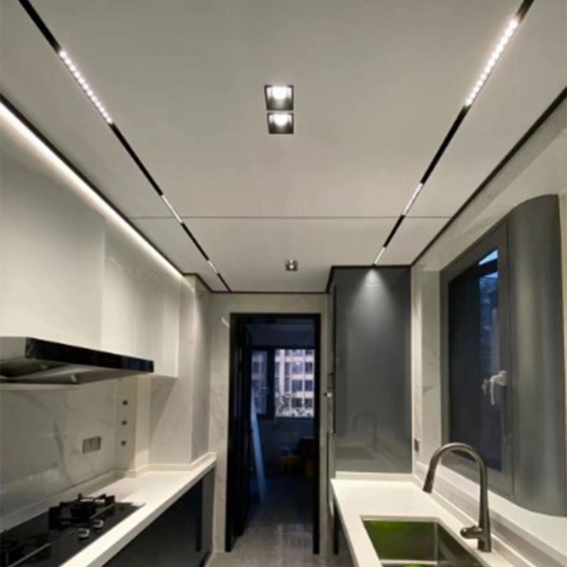 Aluminum Honeycomb Large Panel Integrated Ceiling Aluminum Gusset Plate Wholesale Manufacturer Living Room Bedroom Kitchen Secondary Hanging Complete Set of Materials