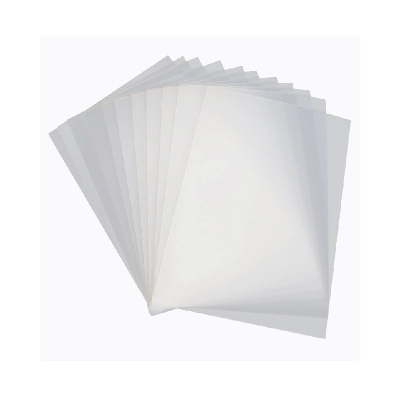 Hongcai Dtf White Ink Heat Transfer Film A3/A4 Double-Sided Adhesive Film Instant Tear-Off Heat Transfer Printing Pet Printing Film Sheet