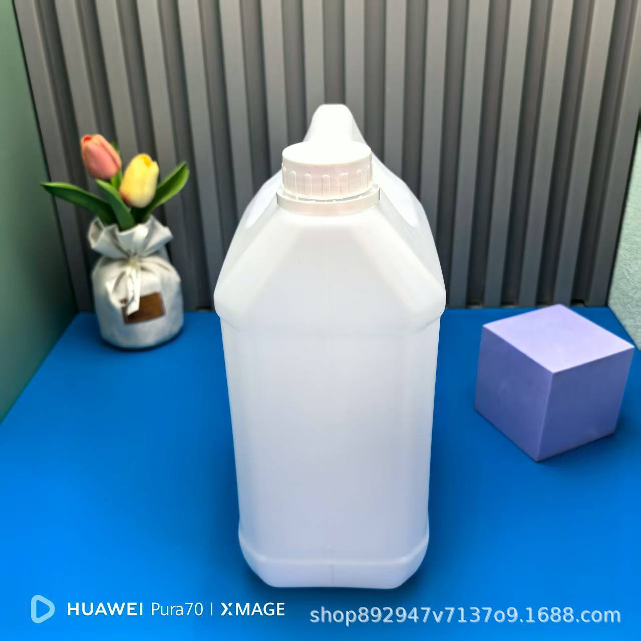 5kg Plastic Barrels Water-Soluble Fertilizer Paint Glue Curing Agent Cleaner Disinfectant Industrial Oil Packaging Plastic Barrels