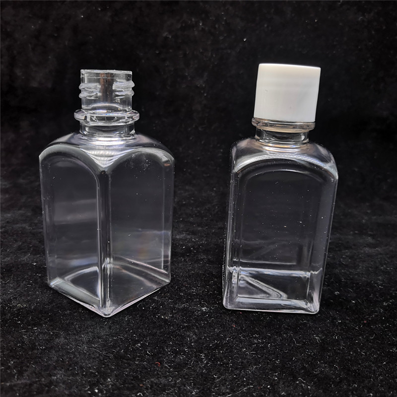 250ml500mlPETG square cashmere detergent plastic bottle softener cleaning liquid plastic bottle
