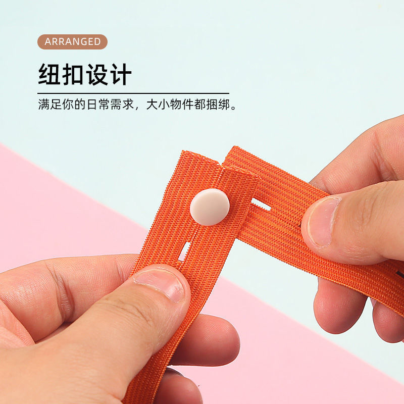 Macaron Lala roll clothes storage belt lazy folding clothes tied clothes rope curtain tied clothes with quilt Special