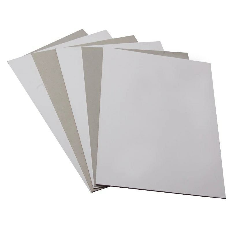 Spot white cardboard double-sided white cardboard clothing packaging lining A4 cardboard gray bottom socks board (lining board) wholesale