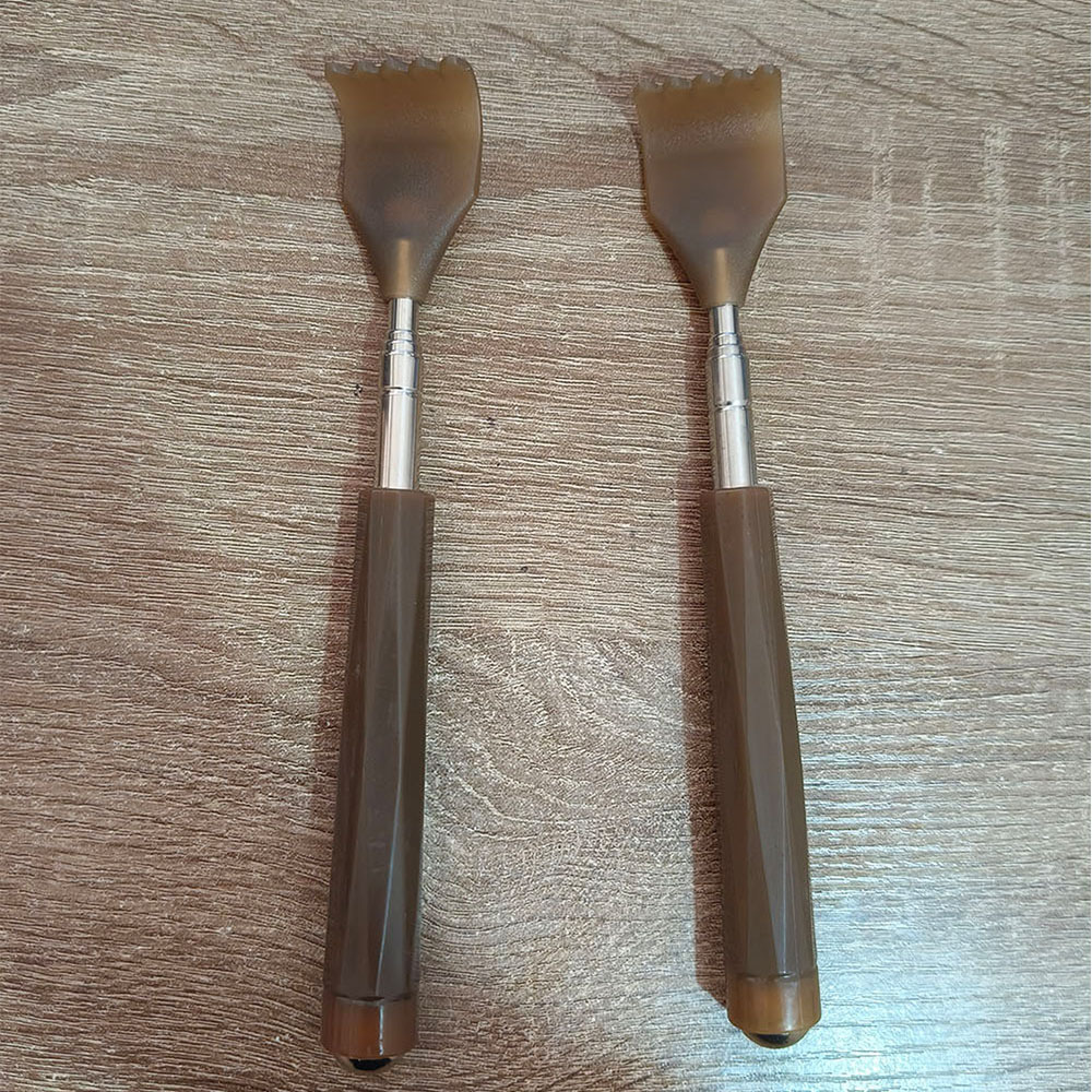 Телескопическая грабля для спины для самостоятельного использования с ручным управлением