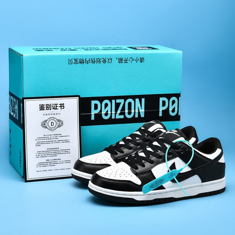 Мужские кроссовки Putian Aj Dunk черно-белые панда, женские кроссовки Aj1 низкие, летние кроссовки Air Force One для женщин