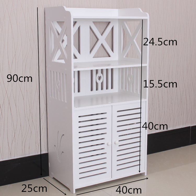 Bathroom Storage Rack Floor Toilet Storage Corner Rack Toilet Storage Rack Storage Cabinet Toilet Toilet Side Cabinet