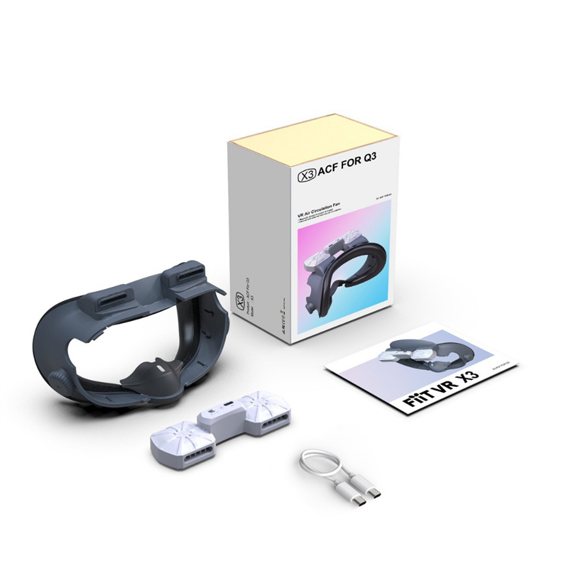 Meta Quest 3 new head radiator X3 dual-fan dual-mode pulsator adjustment decompression