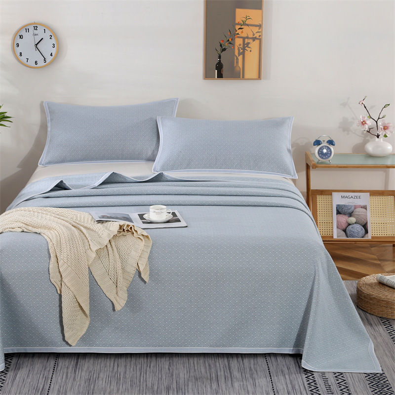 Direct selling Hanma mat three-piece set Hanma thick air conditioning mat single double bed 2.0m bed four seasons Hanma cool