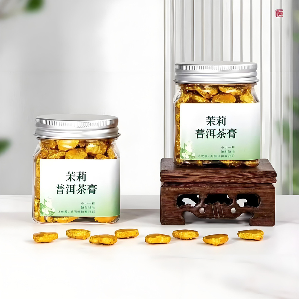 Rose Pu'Er Tea Paste Yunnan Pu'Er Ripe Tea Jasmine Pu'Er Tea Paste Jasmine Tea Instant Tea Tea Paste Wholesale