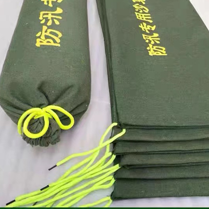 Flood-Proof Sandbags, Shopping Malls, Schools, Garage Water-Blocking Drawstring Sandbags, Factory Station Reinforced River Embankment Flood-Proof Sandbags