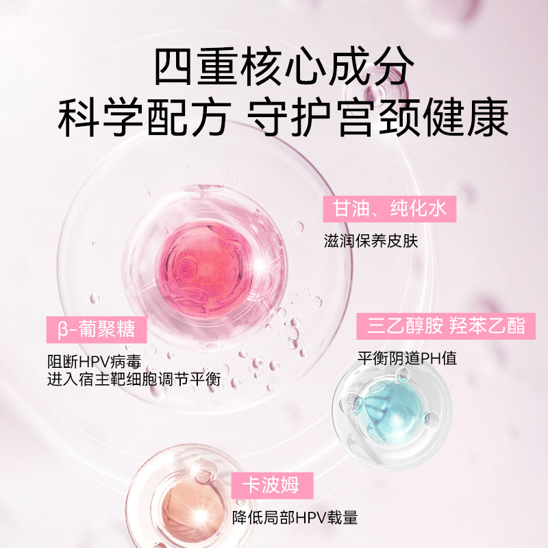 Carbomer Hpv Gynecological Gel Private Care Is Suitable for Women's Private Parts to Reduce Local Hpv Load Moisturizing Gel