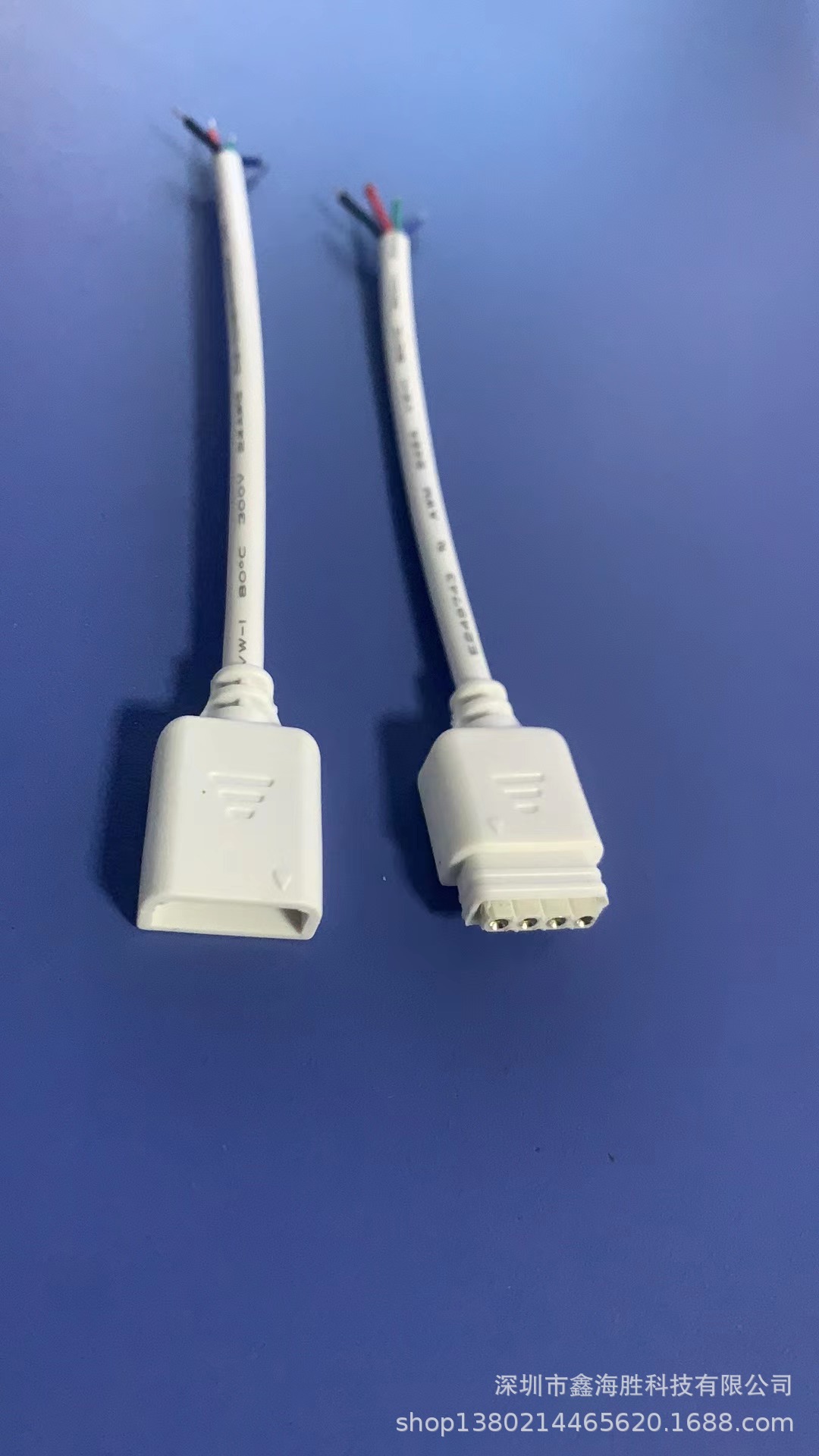 4P Anti-Pull Busbar, Total Length 100mm Peeling 12mm CoPPer Wire 9*0.12 Wire Without Printing