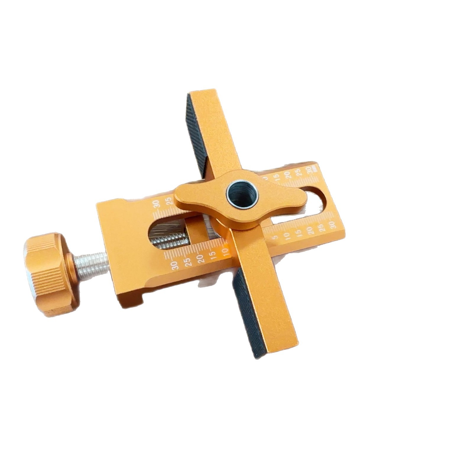 Aluminum Alloy Cabinet Door Installation Aid Woodworking Multifunctional Fixed Cabinet Door Tool for Quick Positioning and Drilling