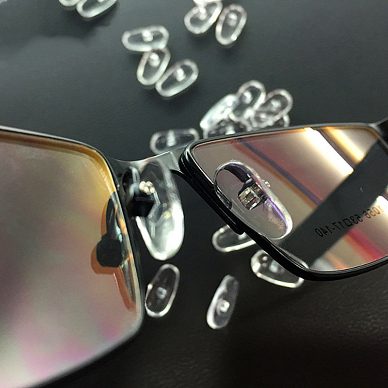 Manufacturer Supplies Pvc Nose Pads, Glasses, Stipules, Locking Plastic Nose Pads, Leaf Glasses Accessories, Plastic Export Wholesale