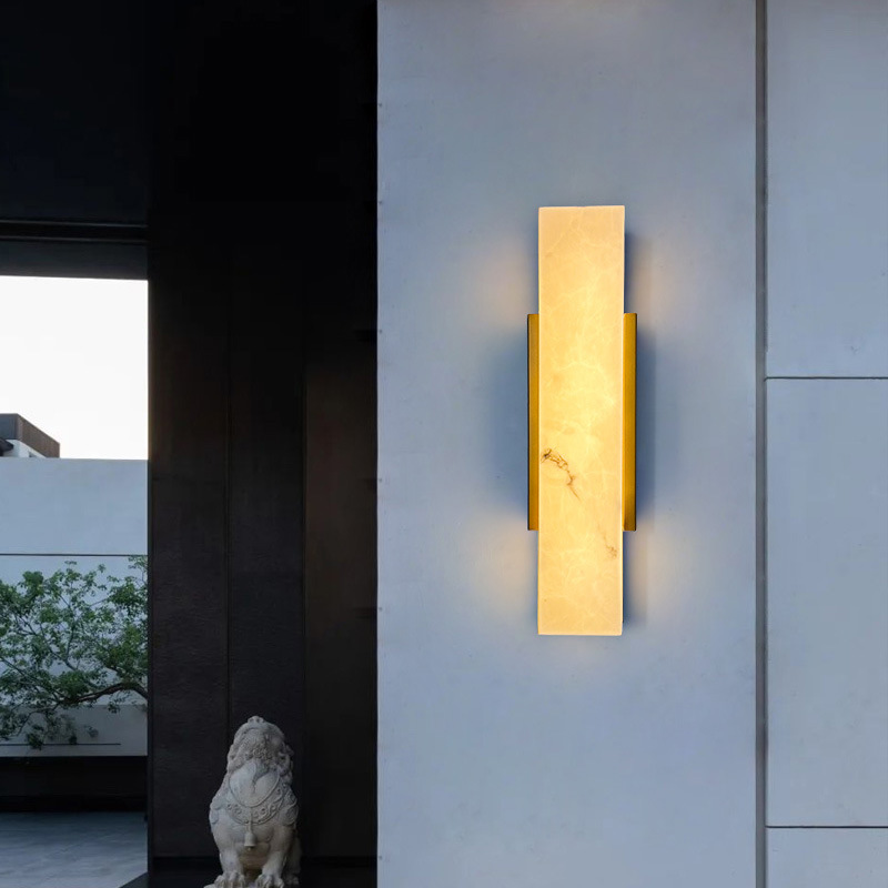 Cross-Border Dropshipping Outdoor Waterproof Engineering Wall Lamp Courtyard Gate Exterior Wall Decoration Led Simple Popular Electric Wall Lamp