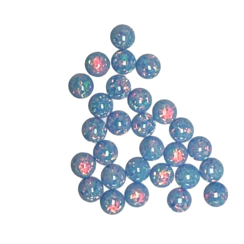 Manufacturer Supplies Jewelry Decoration Oval Opal Round Surface Accessories Loose Stone Opal Ring Surface Opal Stone