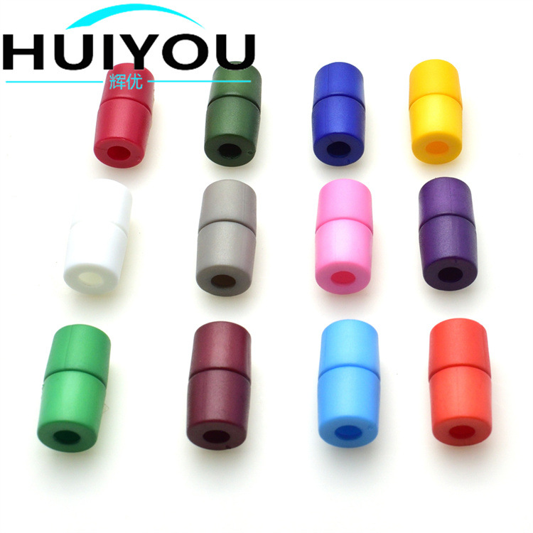 Environmentally friendly and safe plastic rope buckle nylon easy-to-pull buckle luggage accessories elastic wear rope fixed buckle connection buckle