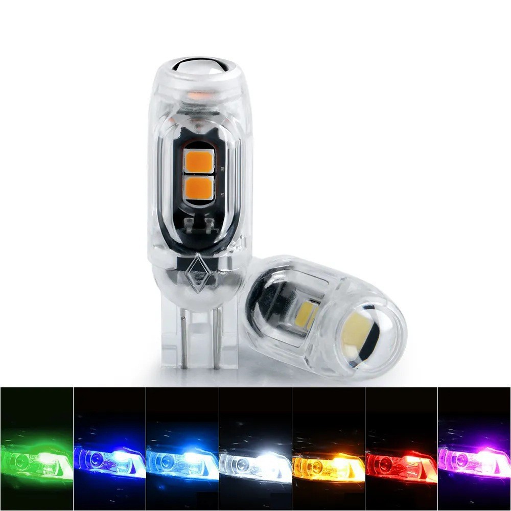 License Plate Light T10 2835 3030 5Smd Car Led High Brightness 5W5 Stepless Decoding Car Light Bulb Width Indicator Light