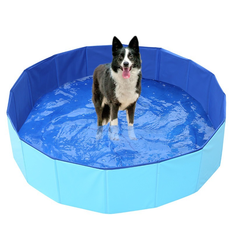 Pet Swimming Pool Pvc Pet Pool Outdoor Bath Basin Dog Foldableable New Pet Bath Basin