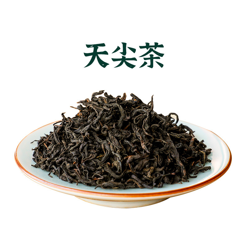 Hunan Specialty Tea Anhua Black Tea Jinhuafu Brick Tianjian Tea 0kg Tea Lotus Fragrance Jinfu Tea Nugget 100g