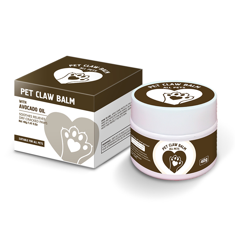 Крем для лап домашних животных для сухих и треснувших лап, увлажняющий крем для лап, оптовая продажа