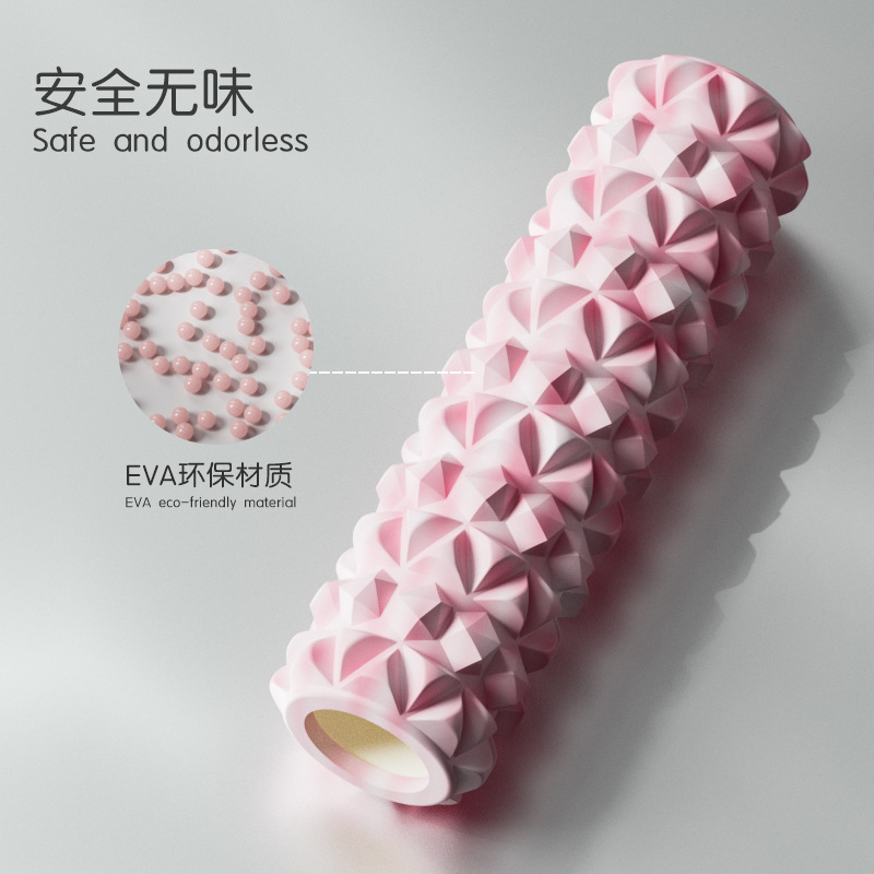 [New Color Series] Foam Roller Beginner Muscle Relaxation Slimming Calf Handy Gadget Professional Yoga Column Fitness Equipment