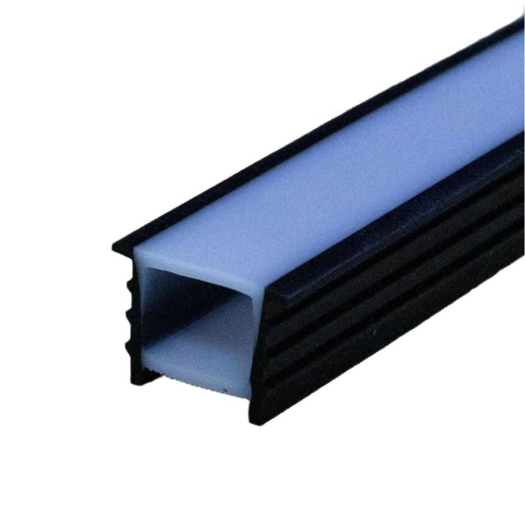 12V24V Silicone Lamp with Black Edges and White Edges Without Wearing Embedded Flexible Atmosphere Lampshade Cover Factory Direct Sales Wholesale